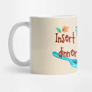 Insert turkey dinner Mug